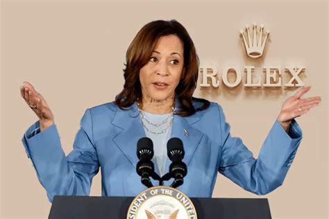 kamala harris rolex|kamala harris white house watch.